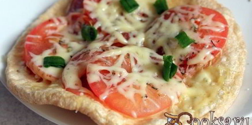 Рецепт горячих бутербродов на вафельных хлебцах