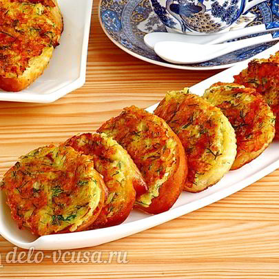 Горячие бутерброды с картофелем