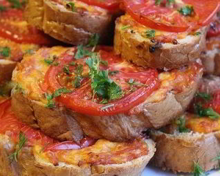 Горячий бутерброд Ленивая пицца