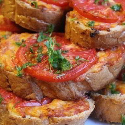 Горячий бутерброд Ленивая пицца