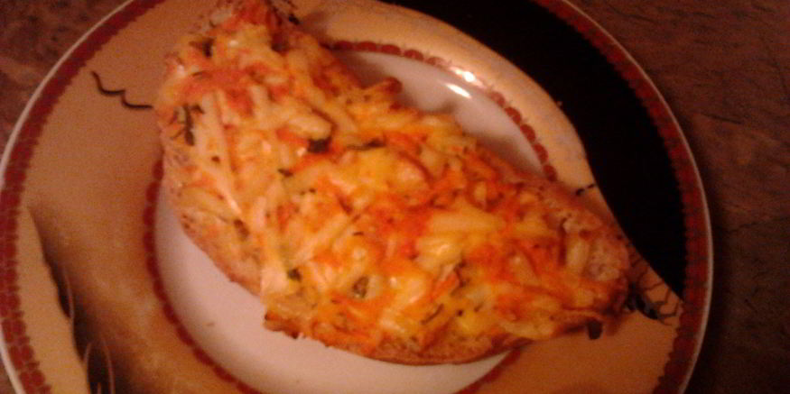 Рецепт горячего бутерброда с морковью