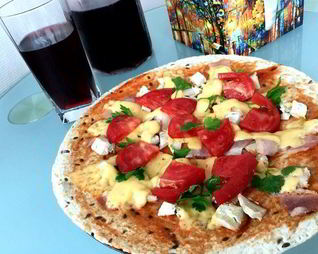 Пицца-бутерброд