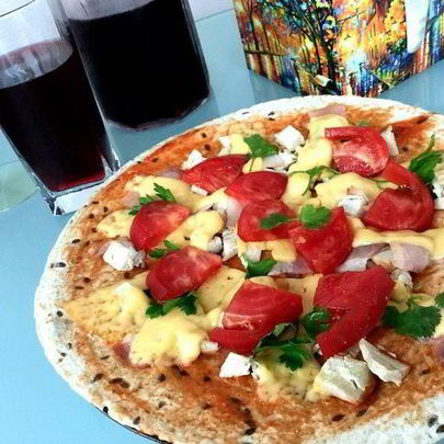 Пицца-бутерброд