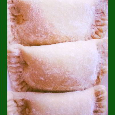 Чебуреки домашние с зеленью