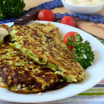 Чебуреки из кабачков