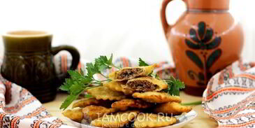 чебуреки из заварного теста