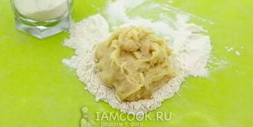 чебуреки из заварного теста