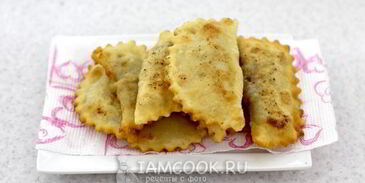 чебуреки из заварного теста
