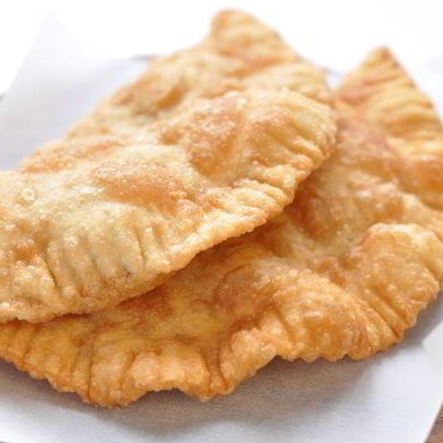 Чебуреки с бараниной из простого теста