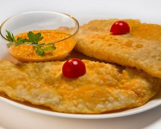 Чебуреки с бараниной