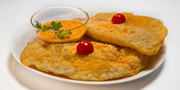 чебуреки с бараниной