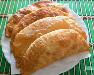 Чебуреки с говядиной