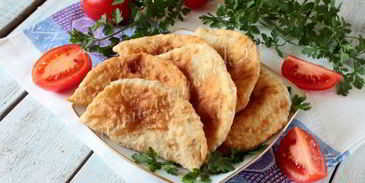 чебуреки с капустой