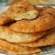 Рецепт Чебуреков с картофелем и твердым сыром