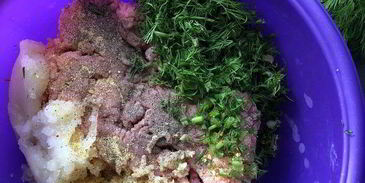 чебуреки с мясом и сыром