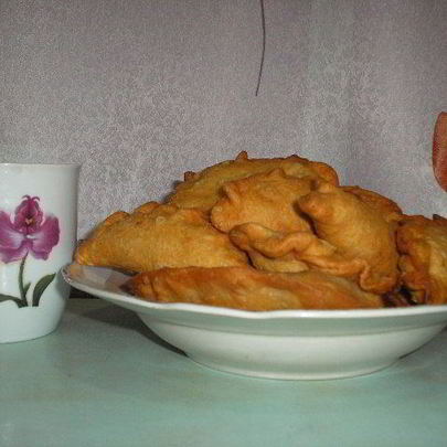 Чебуреки с печенью