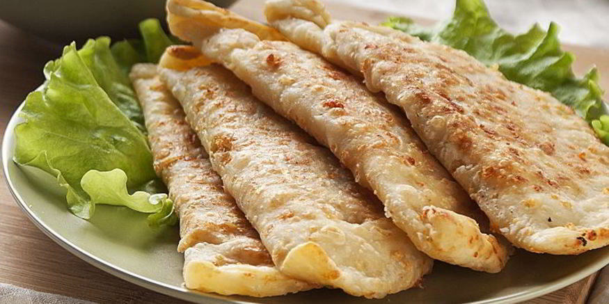 Рецепт чебуреков с сыром и ветчиной