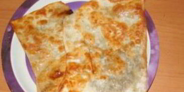 ленивые чебуреки из лаваша