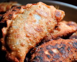 Постные чебуреки