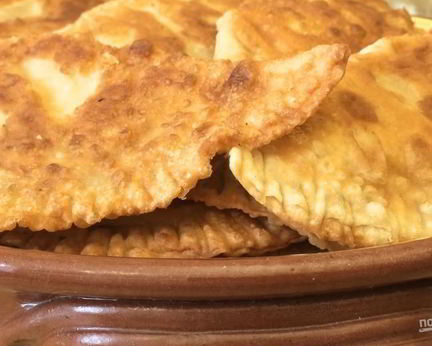 Тесто для чебуреков на холодной воде