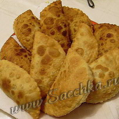 Тесто для чебуреков