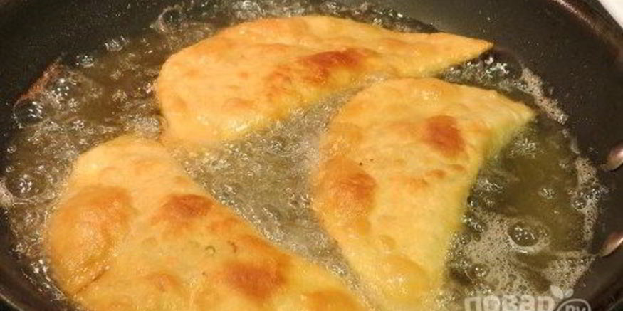 Рецепт теста на чебуреки узбекские