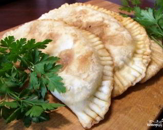 Заварное тесто для чебуреков