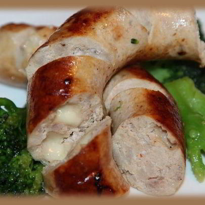 Домашняя колбаса из свинины и куриного филе