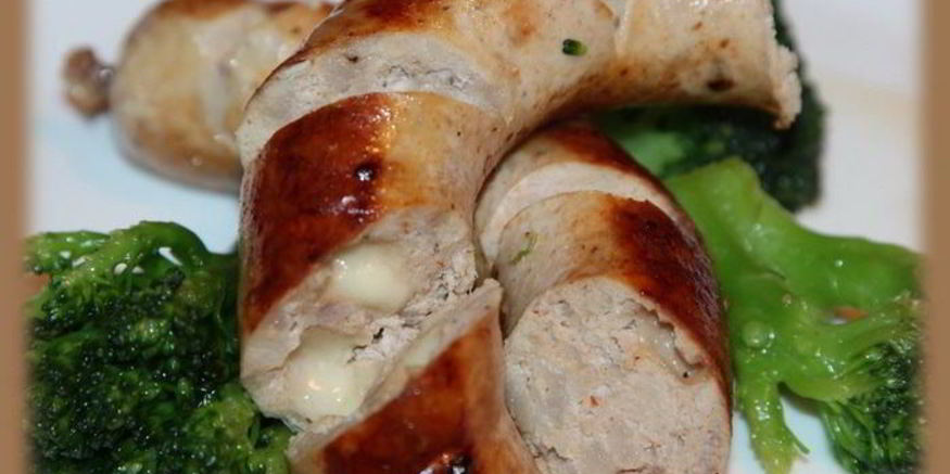 Рецепт домашней колбасы из свинины и куриного филе