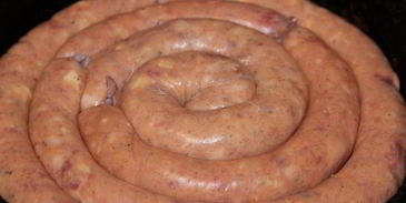 домашняя колбаса из свинины и куриного филе