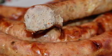 домашняя колбаса из свинины и куриного филе