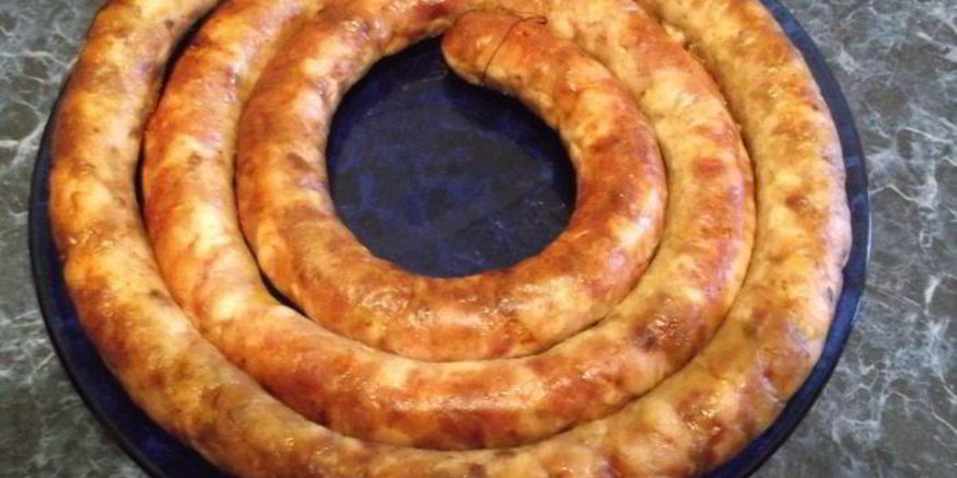 Рецепт домашней колбасы