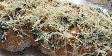 фаршированная чабатта