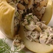 Рецепт Фаршированных яблок с курицей