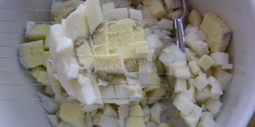 фаршированные кальмары с рисом и яйцом