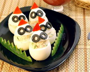 Фаршированные яйца Привидения