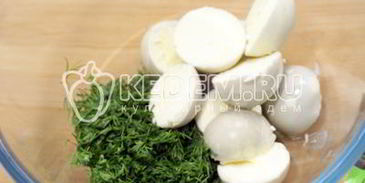 фаршированные яйца с икорно-горчичной начинкой