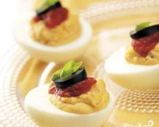 Фаршированные яйца Санта Фе