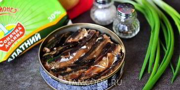 яйца, фаршированные шпротами