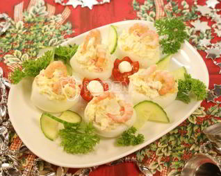 Закуска Фаршированные яйца