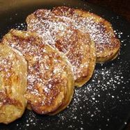 Рецепт Французских гренков с яблочным пюре