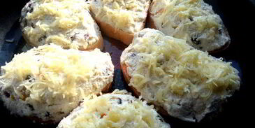 горячие творожные гренки