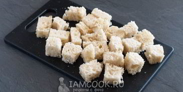 гренки из белого хлеба в духовке