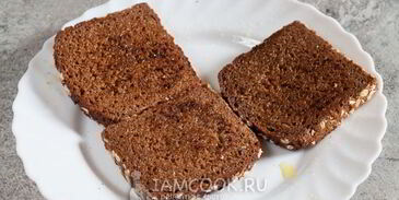 гренки с чесноком на сковороде