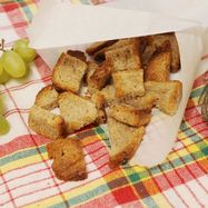 Рецепт Гренков с чесноком в духовке