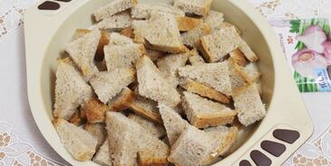 гренки с чесноком в духовке