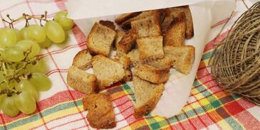 гренки с чесноком в духовке