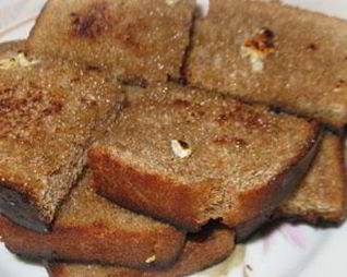 Гренки с чесноком