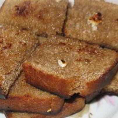 Гренки с чесноком