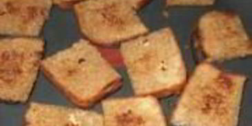 гренки с чесноком